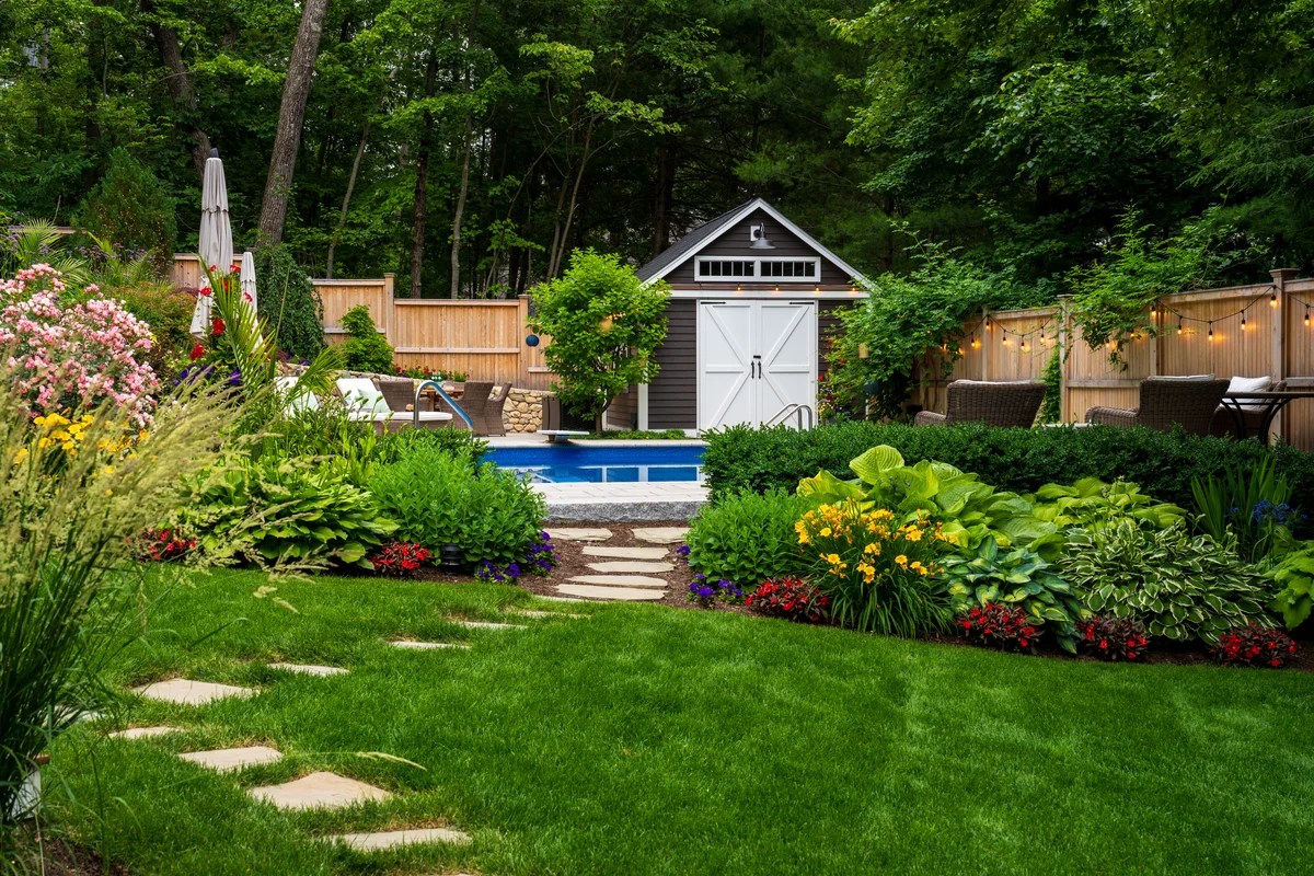 stone walkway design and installation services in Massachusetts